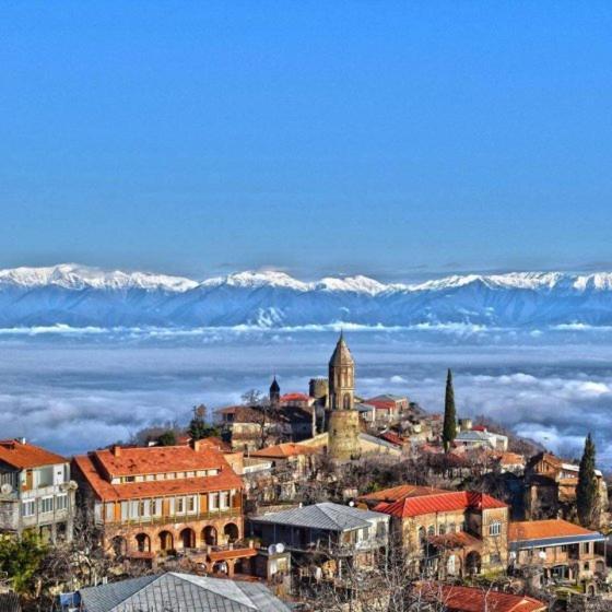 Guest House Chirina Sighnaghi Bagian luar foto